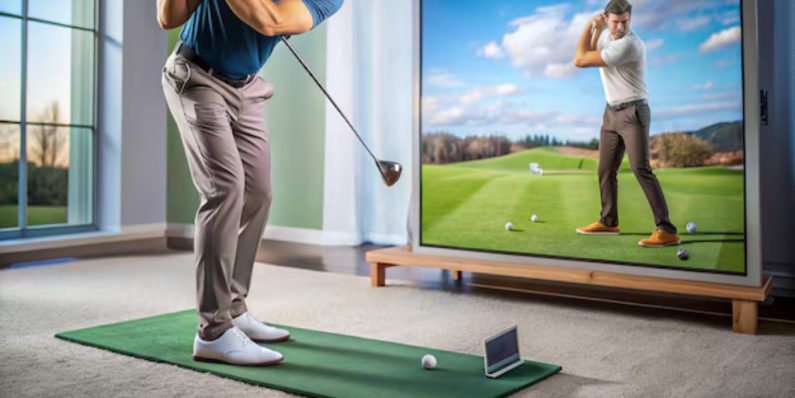 Indoor Golf Experience with TrackMan Technology